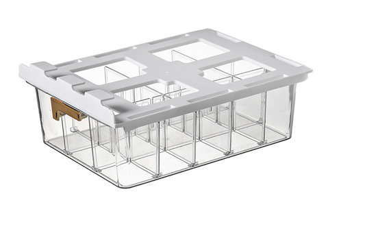 15 Grid Closet Organizer Transparent Storage Box