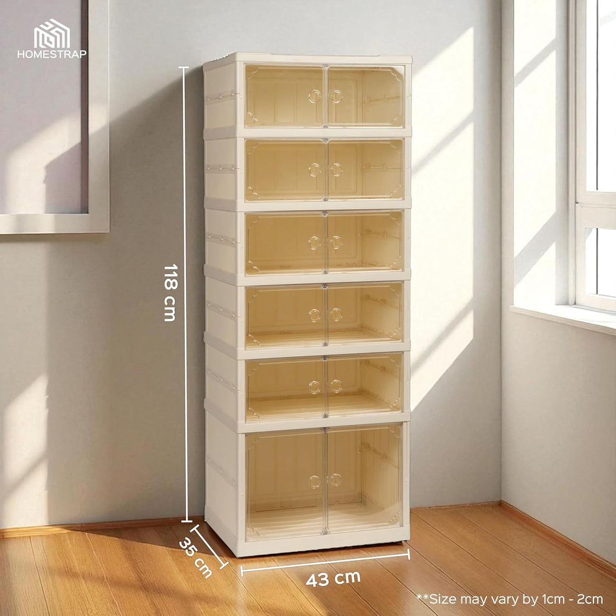 Foldable Shoe Rack Organizer (6 Layer)