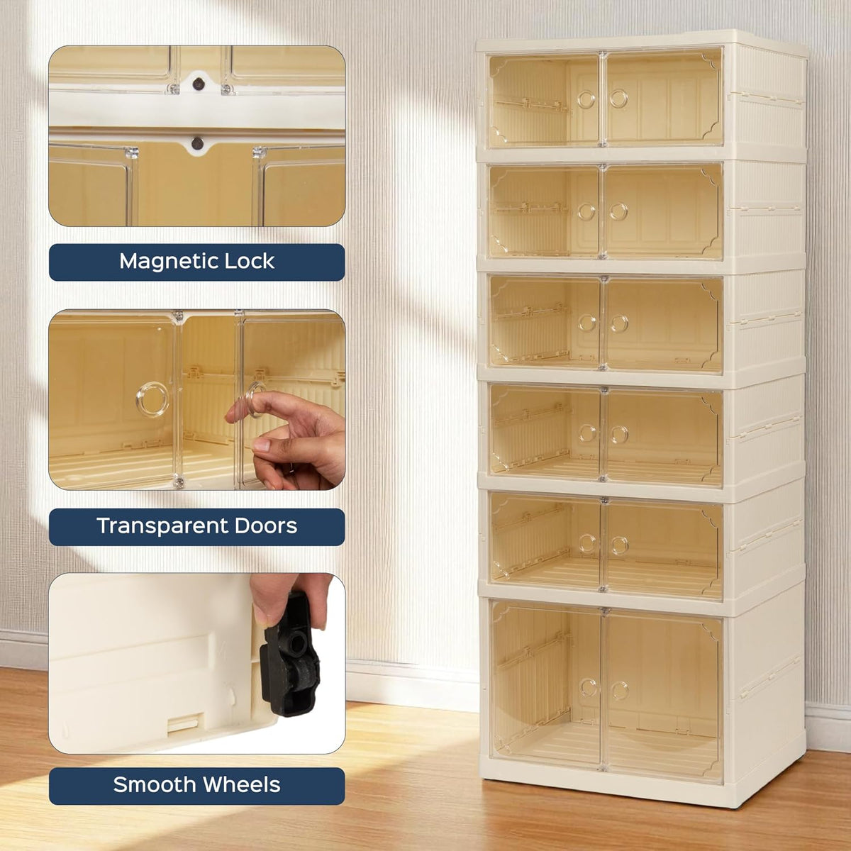Foldable Shoe Rack Organizer (6 Layer)